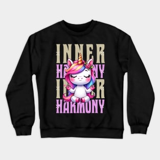 Unicorn Yoga - Inner Harmony Crewneck Sweatshirt